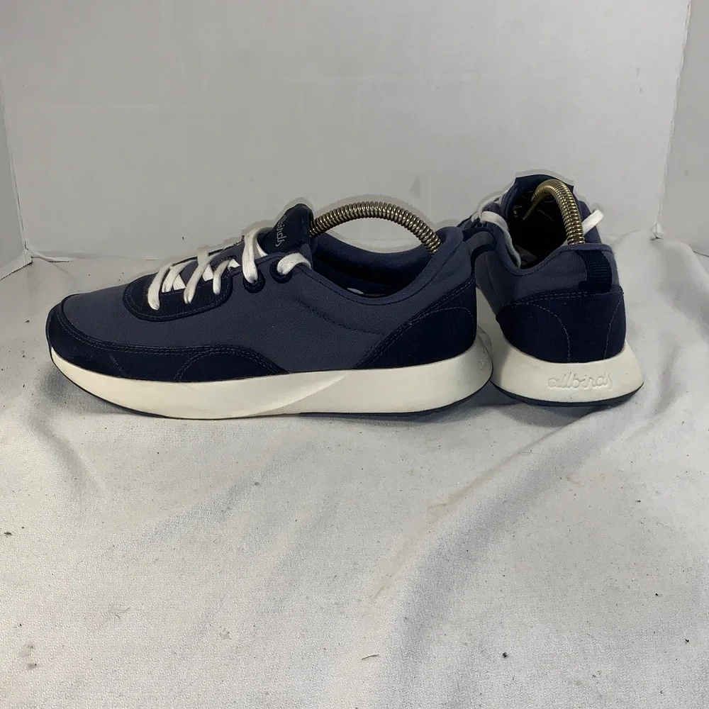 Allbirds Men's ‘Courier’ Navy/White Low-Top Sneakers